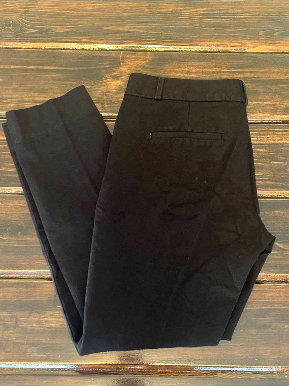 Sloan Fit Black Slim Dress Pants